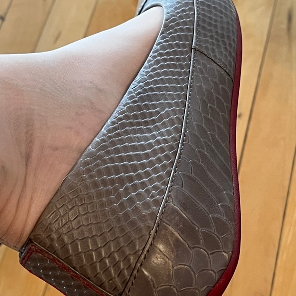 FitFlop, very good condition, animal print Brown Leather Slip-on Ballet flat - Picture 4 of 16